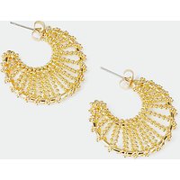 Pieces Nava Earrings, Gold