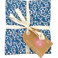 Craft Cotton Co. Oxford Denim Fat Quarter Fabrics, Pack Of 6, Blue