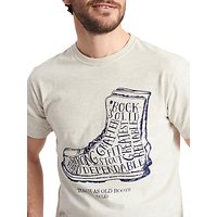 Joules Shoe Graphic T-Shirt, Stone