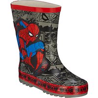 Spider-Man Children's Wellington Boots, Grey