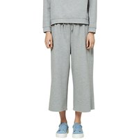 Selected Femme Sia Cropped Sweat Pants, Light Grey