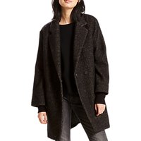 Levi's Carina Wool Mix Coat, Black