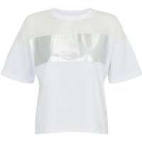 Calvin Klein Teco-3 Logo T-Shirt, White/Silver