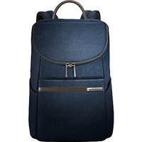 Briggs & Riley Small Wide-Mouth Backpack, Blue