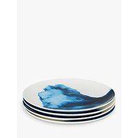 Rick Stein Coves Of Cornwall Side Plate, Set Of 4, Blue/White, Dia.21cm