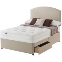 Silentnight 1200 Pocket Luxury Double Divan 2-Drawer Bed Set