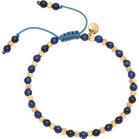 Lola Rose Boxed Portobello Lapis Lazuli Bracelet, Blue/Gold