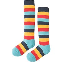 Frugi Organic Baby Firefly Stripe Socks, Multi