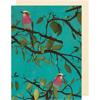 Lagom Designs Roller Bird Notecards, Pack Of 5