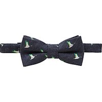 John Lewis Heirloom Collection Boys' Duck Bow Tie, Navy
