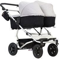 Mountain Buggy Duet V3 Carrycot, Silver