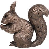Frith Sculpture Red Squirrel With Nut, By Adrian Tinsley