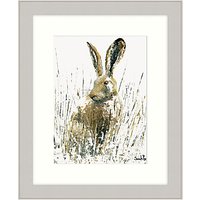 Sarah Pye - Snow Hare Framed Print, 67 X 57cm