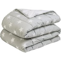 Great Little Trading Co Quilted Star Print Bedspread