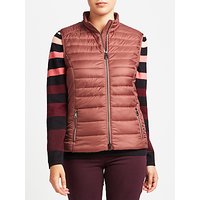 Gerry Weber Quilted Gilet, Mauve