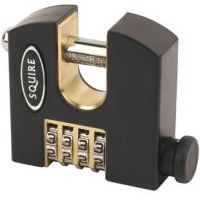Squire Stronghold Brass 4 Wheel Combination Padlock (W)65mm