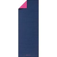Gaiam Bi-Colour Yoga Mat, Navy/Pink, 4mm