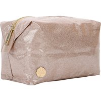 Mi-Pac Glitter Wash Bag, Champagne
