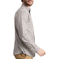 Joules Wilby Long Sleeve Check Shirt, Cream