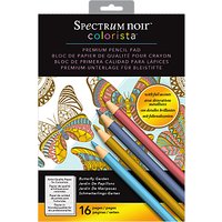 Spectrum Noir Colorista Butterfly Garden Colouring A4 Pad