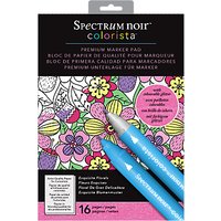 Spectrum Noir Colorista Exquisite Florals Colouring A4 Pad