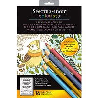 Spectrum Noir Colorista Natural Beauty Colouring A4 Pad