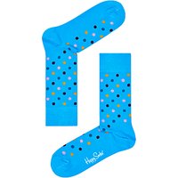 Happy Socks Dot Print Socks, One Size, Blue