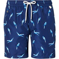 Polo Ralph Lauren Toucan Print Swim Shorts, Blue
