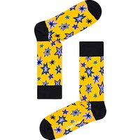 Happy Socks Bang Bang Socks, One Size, Yellow