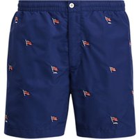 Polo Ralph Lauren Prepster Holiday Flag Swim Shorts, Navy