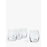 House By John Lewis Drink Tumblers, Clear, 250ml, Set Of 4