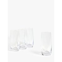 House By John Lewis Drink Highball Glasses, Clear, 350ml, Set Of 4