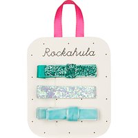 Rockahula Girls' Glitter Bow Clips, Pack Of 3