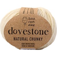 Baa Ram Ewe Dovestone Natural Chunky Yarn, 100g