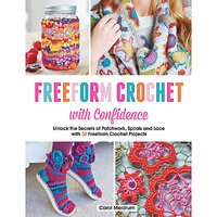 Search Press Freeform Crochet With Confidence Pattern Book By Carol Meldrum