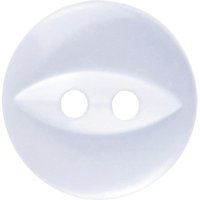 Groves Fish Eye Button, 19mm, Pack Of 5