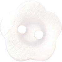 Groves Flower Button, 15mm, Pack Of 4