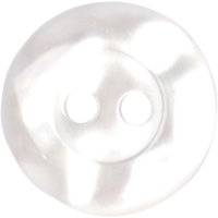 Groves Rimmed Button, 13mm, Pack Of 8