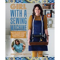 Search Press Girl With A Sewing Machine Book By Jennifer Taylor