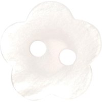 Groves Flower Button, 12mm, Pack Of 5