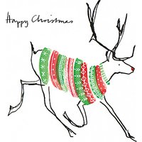 Museums And Galleries A Jumper For Rudolph Charity Christmas Cards, Pack Of 8
