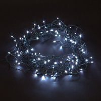 Energiser 100 LED Christmas Lights, Ice White, 8.4m