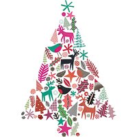 Museums And Galleries Christmas Tree Charity Christmas Cards, Pack Of 8