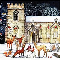 Woodmansterne Festive Visit Charity Christmas Cards, Pack Of 5