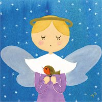 Museums And Galleries Heavenly Song Charity Christmas Cards, Pack Of 8
