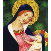 Woodmansterne Madonna With Child Charity Christmas Cards, Pack Of 5