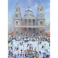 Museums And Galleries Skating At St Pauls Charity Christmas Cards, Pack Of 8