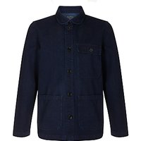 JOHN LEWIS & Co. Denim French Workwear Shirt Jacket, Navy