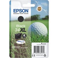 Epson Golfball T3461 XL Inkjet Printer Cartridge, Black