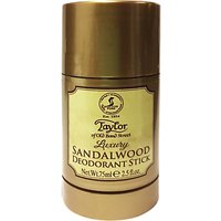 Taylor Of Old Bond Street Sandalwood Luxury Deodorant Stick, 75ml